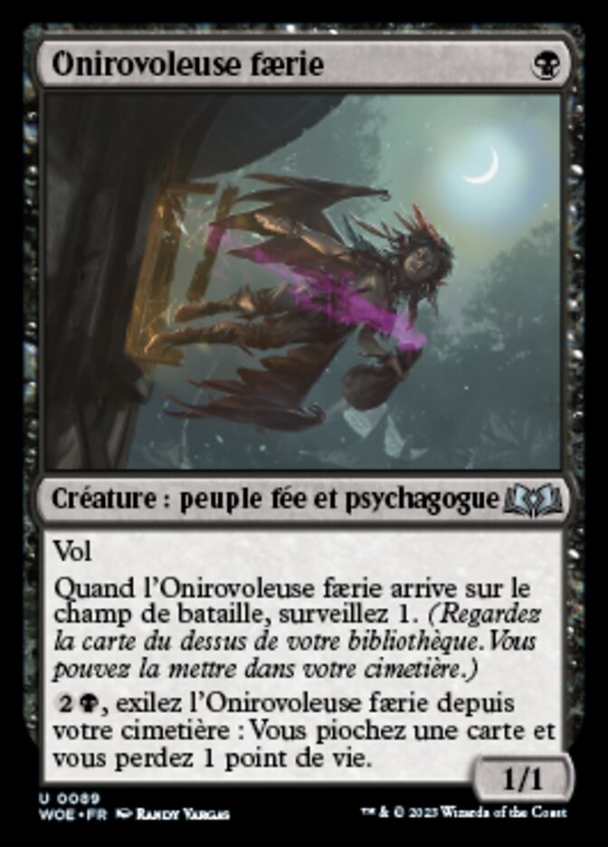 Onirovoleuse faerie — Wilds of Eldraine 89/381