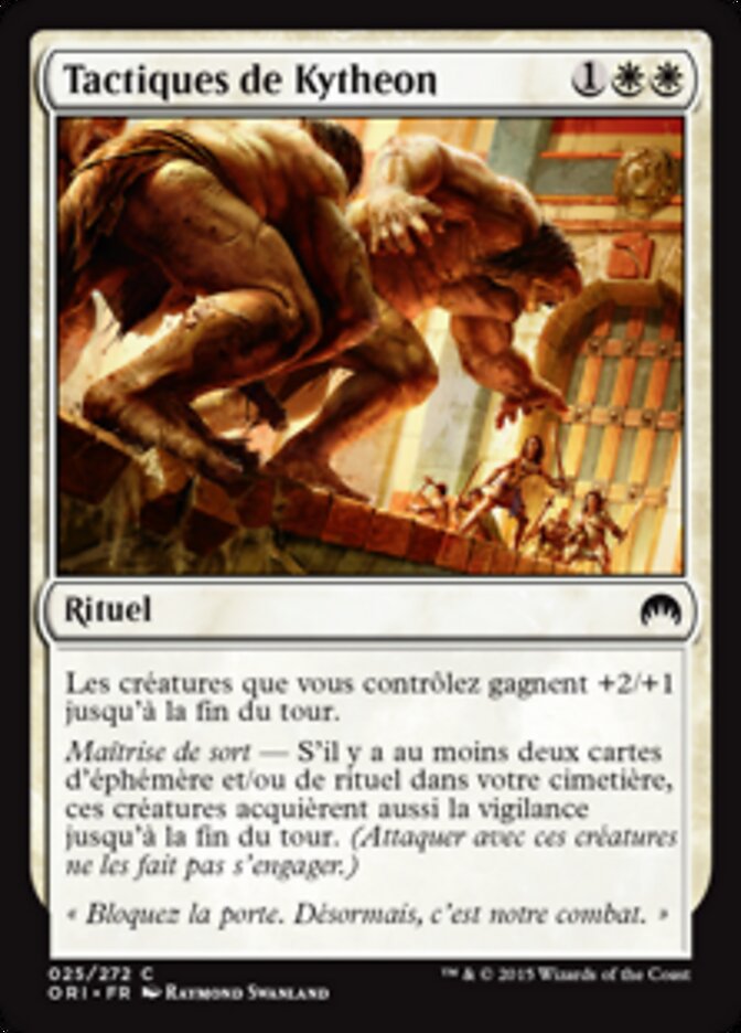 Tactiques de Kytheon — Magic Origins 25/288