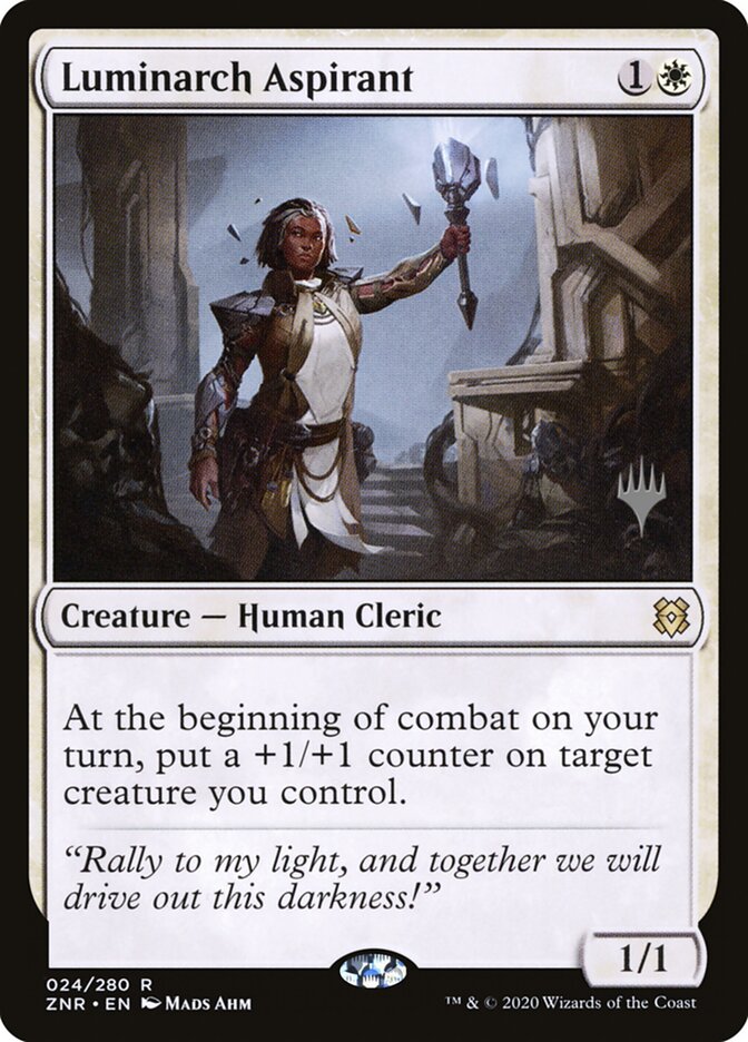 Luminarch Aspirant — Zendikar Rising Promos 24p/153