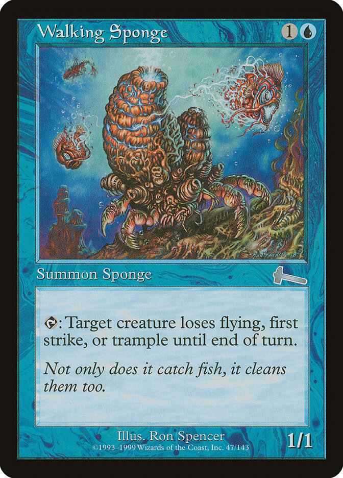 Walking Sponge — Urza's Legacy 47/143