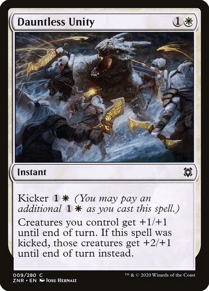 Dauntless Unity — Zendikar Rising 9/406