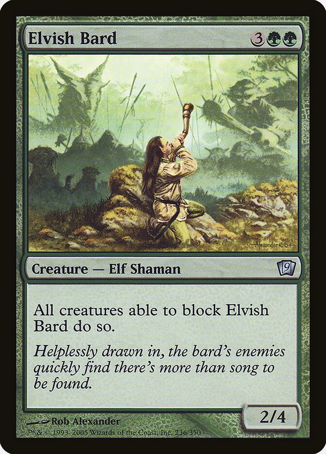 Elvish Bard — Ninth Edition 236★/709