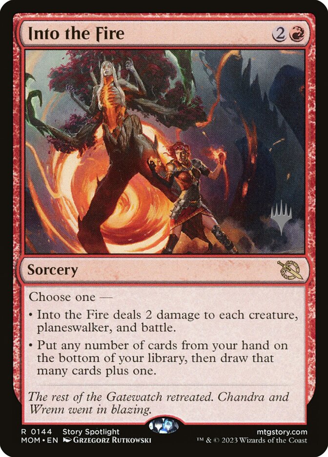 Into the Fire — March of the Machine Promos 144p/134