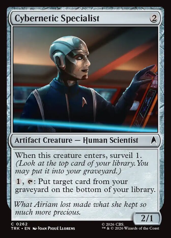 Cybernetic Specialist — Star Trek 262/135