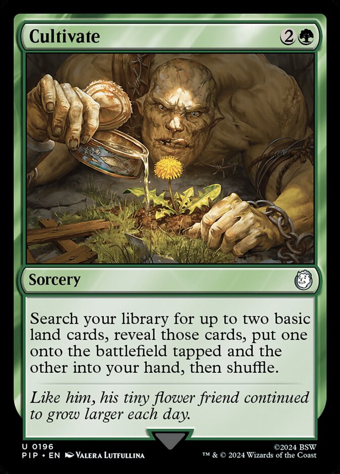 Cultivate — Fallout 196/1068