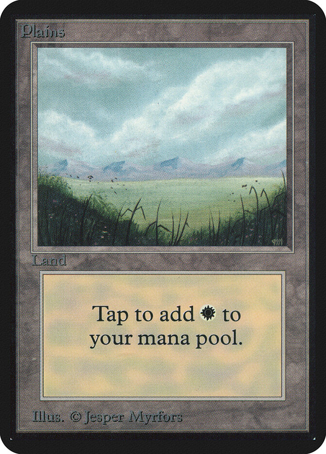 Plains — Limited Edition Alpha 286/295