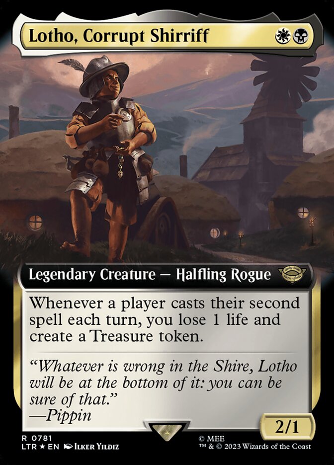 Lotho, Corrupt Shirriff — The Lord of the Rings: Tales of Middle-earth 781/856