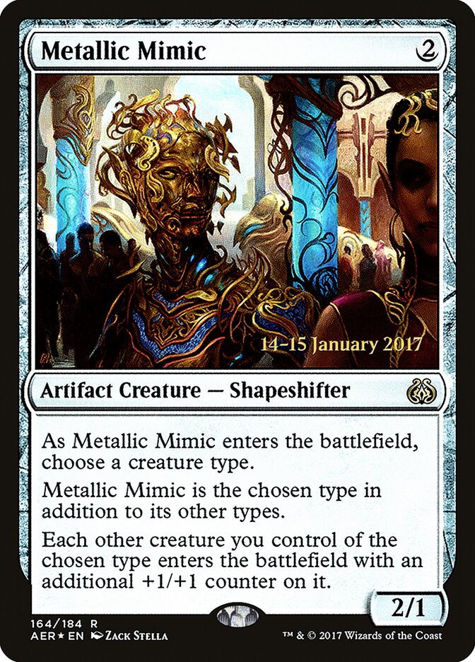 Metallic Mimic — Aether Revolt Promos 164s/65