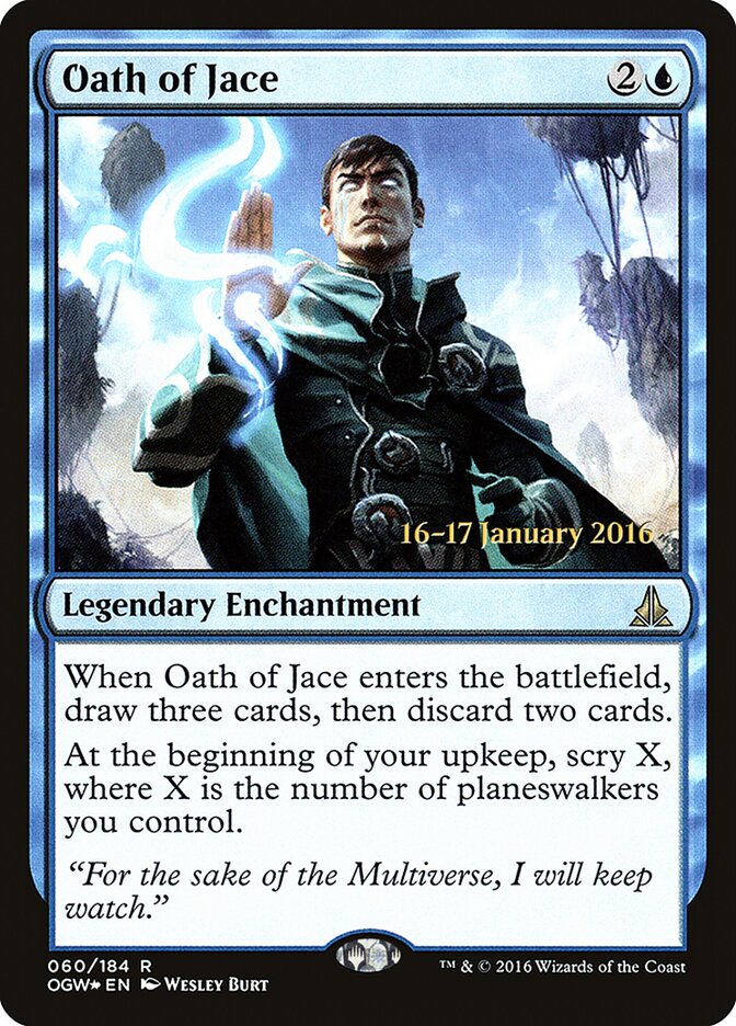 Oath of Jace — Oath of the Gatewatch Promos 60s/65