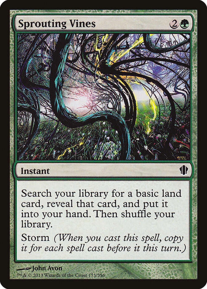 Sprouting Vines — Commander 2013 173/356