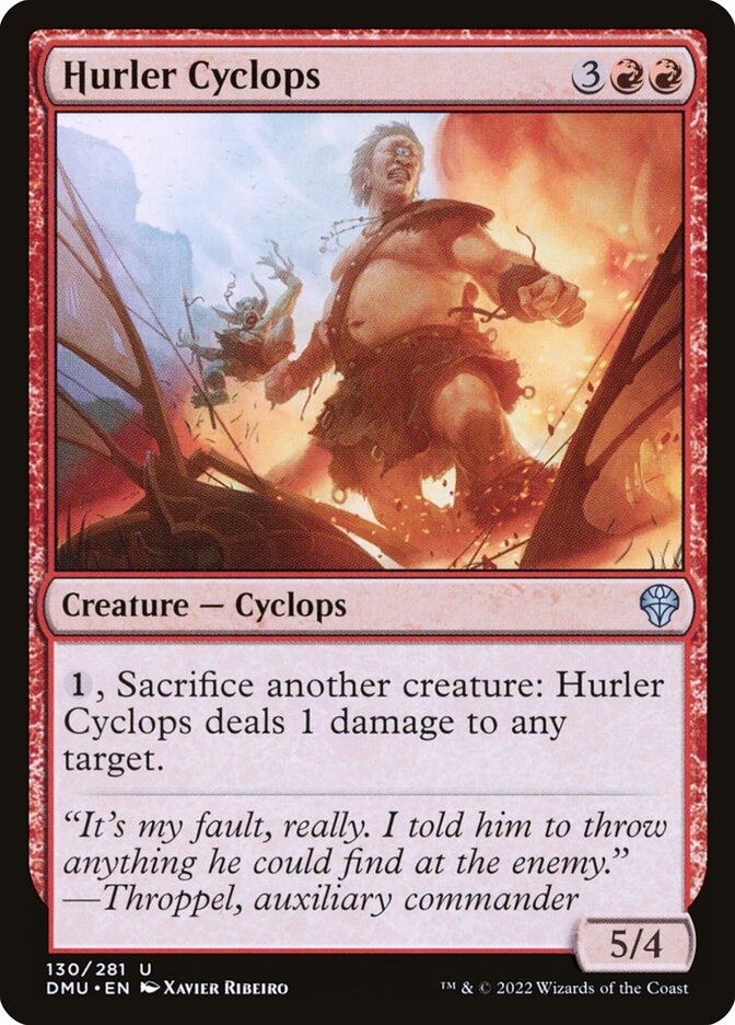 Hurler Cyclops — Dominaria United 130/453