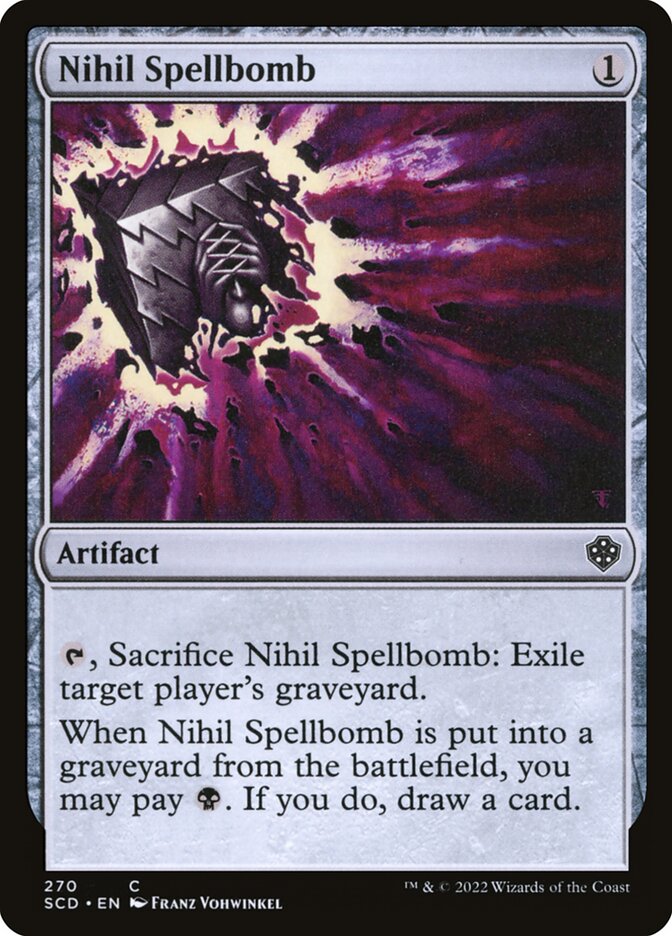Nihil Spellbomb — Starter Commander Decks 270/352