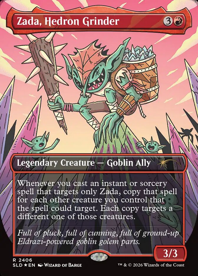 Zada, Hedron Grinder — Secret Lair Drop 2406/2754