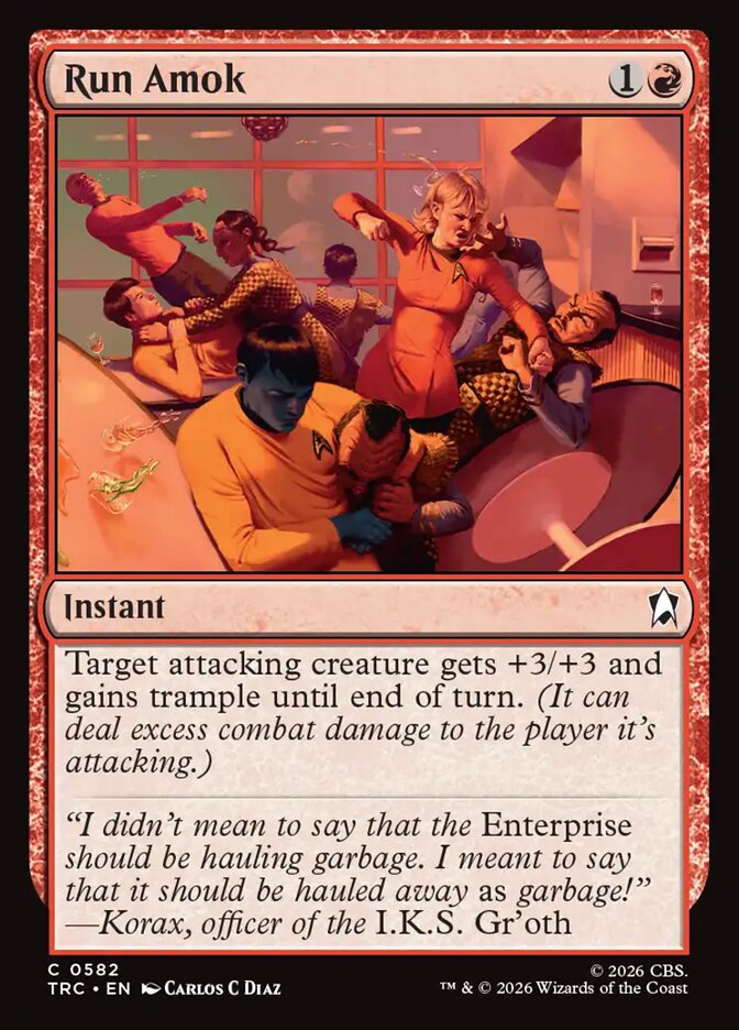 Run Amok — Star Trek Commander 582/41