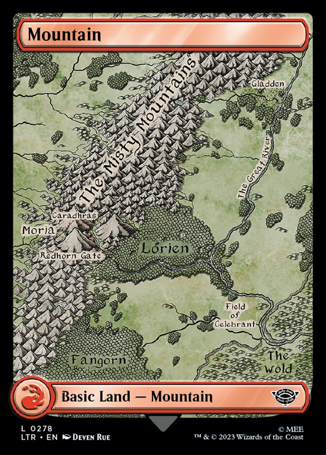 Mountain — The Lord of the Rings: Tales of Middle-earth 278/856