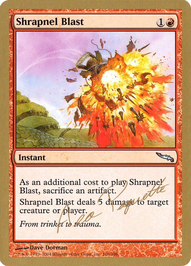 Shrapnel Blast — World Championship Decks 2004 ap106/103