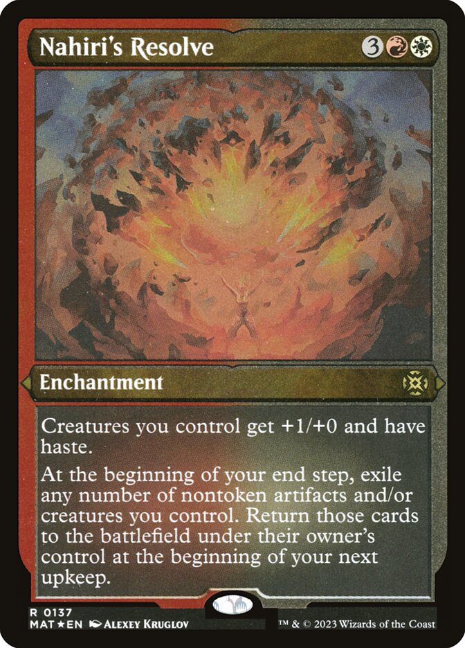 Nahiri's Resolve — March of the Machine: The Aftermath 137/230