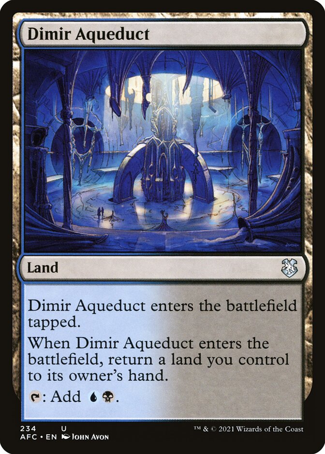 Dimir Aqueduct — Forgotten Realms Commander 234/331