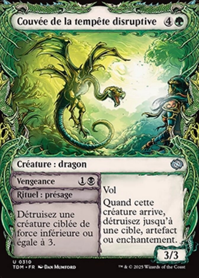 Disruptive Stormbrood // Vol — Tarkir: Dragonstorm 310/427