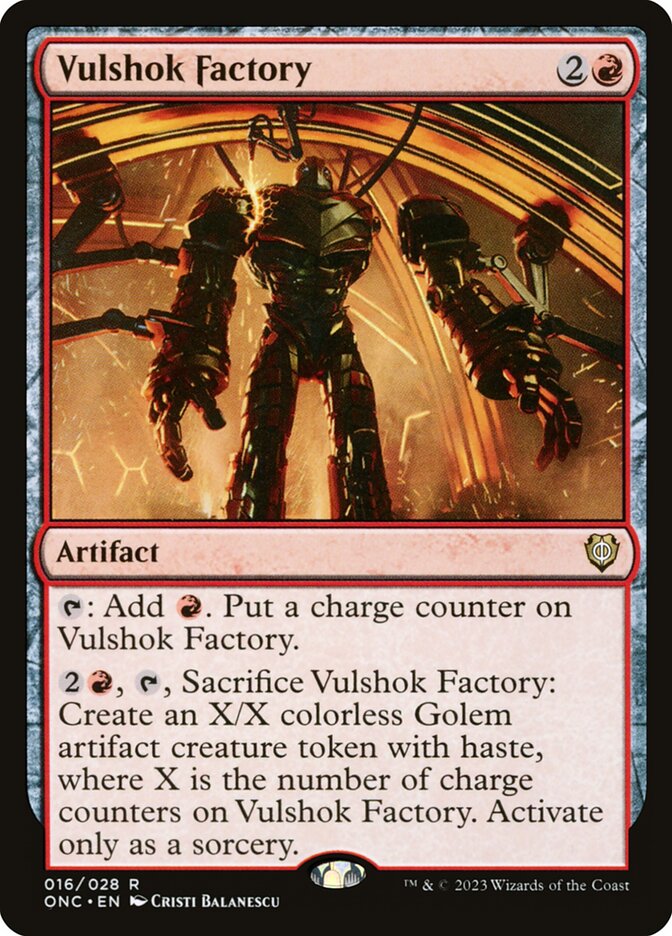 Vulshok Factory — Phyrexia: All Will Be One Commander 16/174