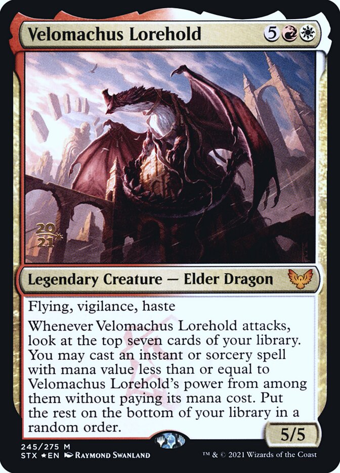 Velomachus Lorehold — Strixhaven: School of Mages Promos 245s/164
