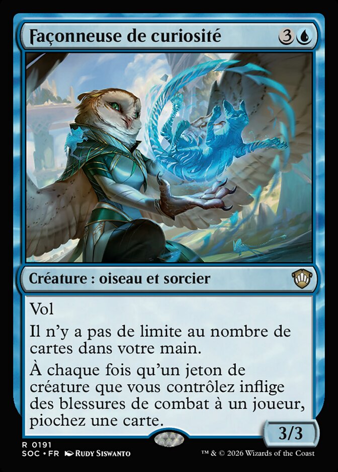 Façonneuse de curiosité — Secrets of Strixhaven Commander 191/426