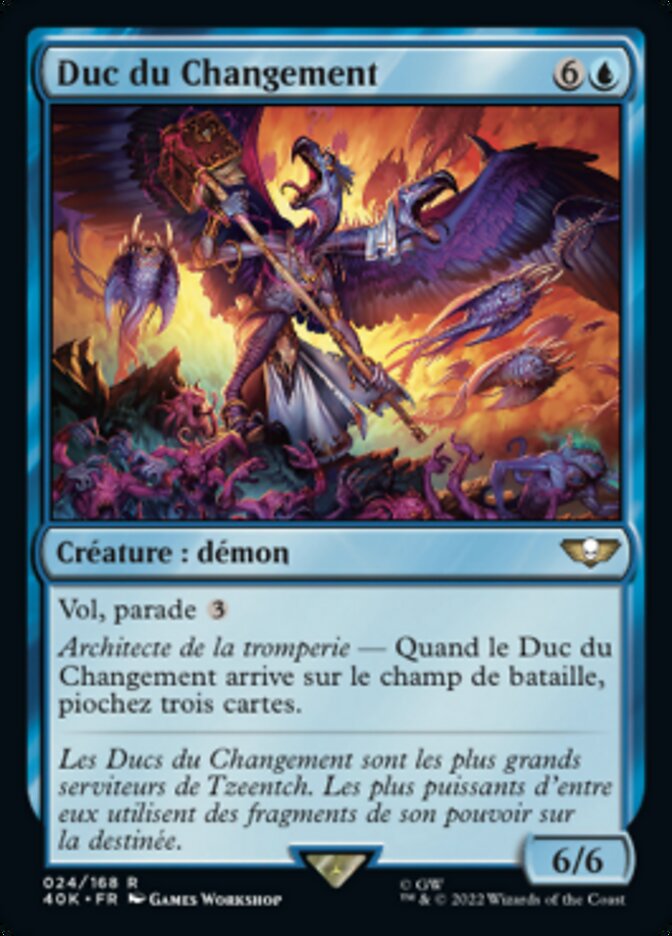 Duc du Changement — Warhammer 40,000 Commander 24/617