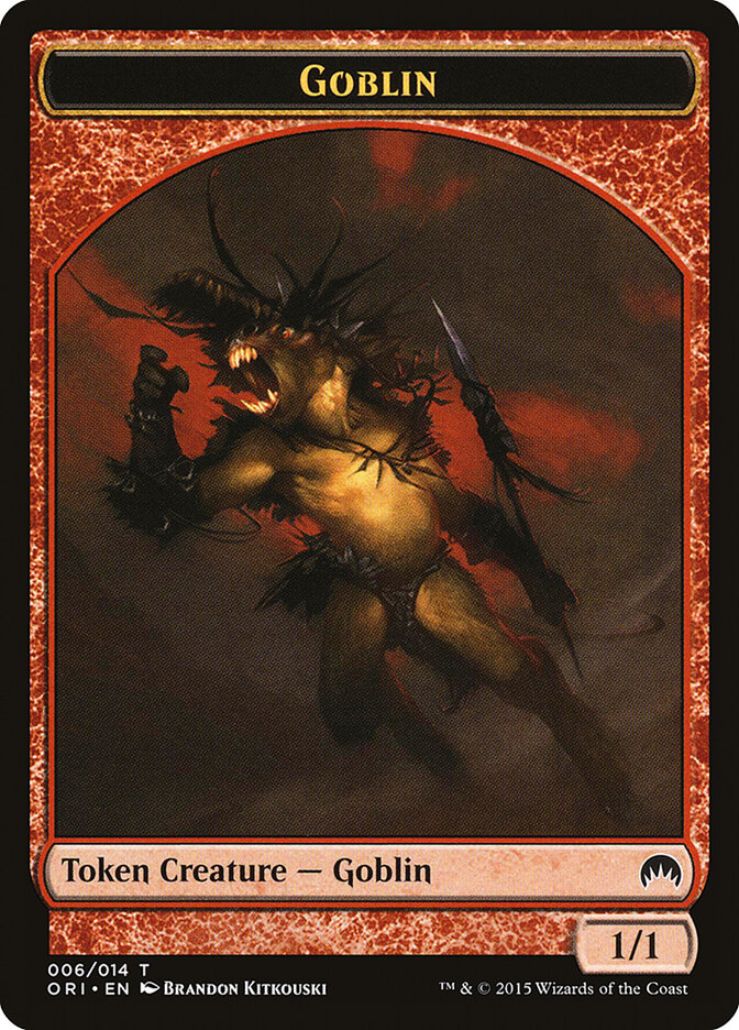 Goblin — Magic Origins Tokens 6/15