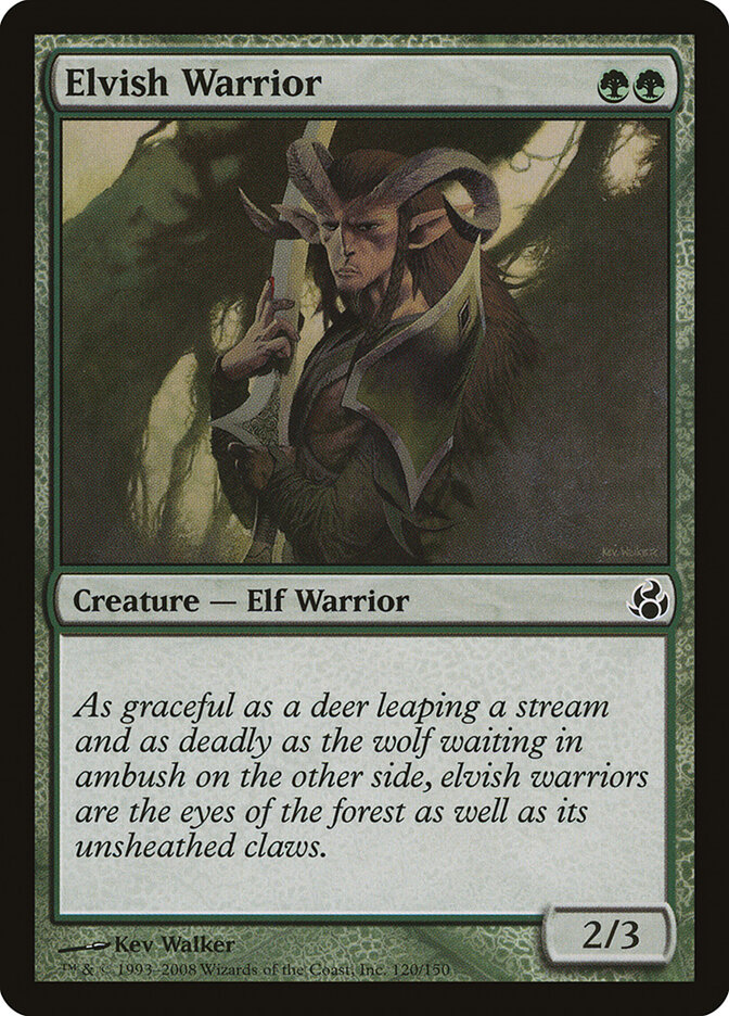 Elvish Warrior — Morningtide 120/150