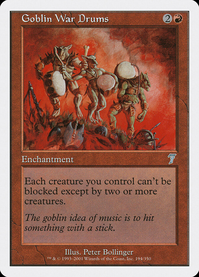 Goblin War Drums — Seventh Edition 194/708