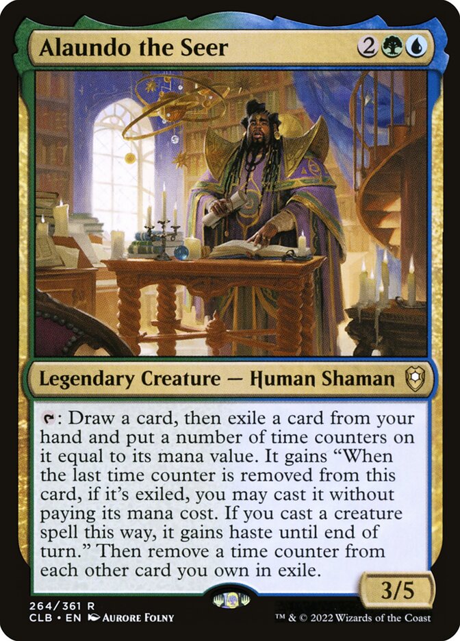 Alaundo the Seer — Commander Legends: Battle for Baldur's Gate 264/936