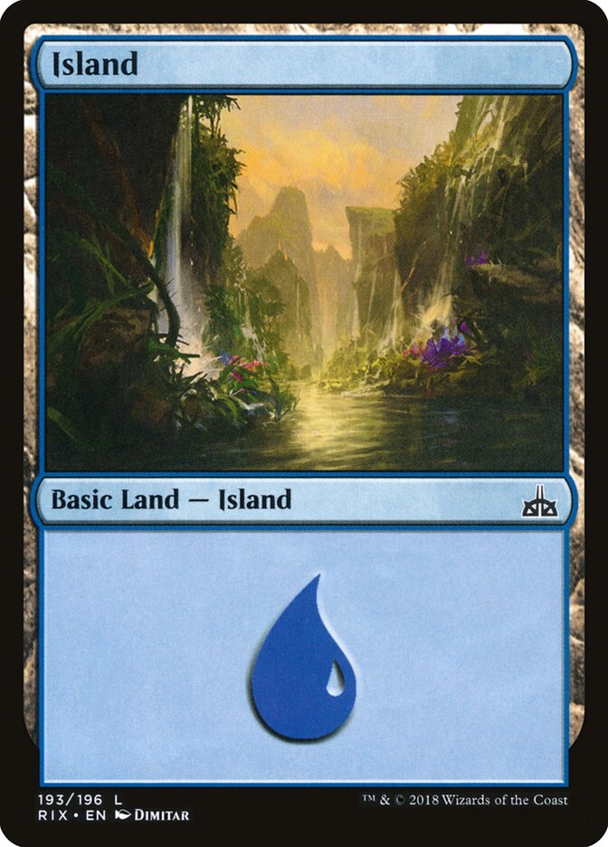 Island — Rivals of Ixalan 193/205