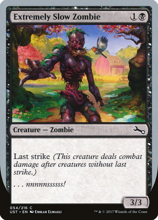 Extremely Slow Zombie — Unstable 54d/268