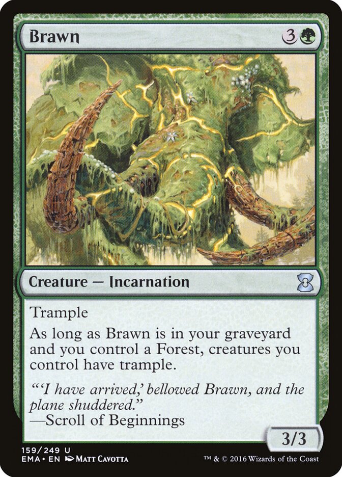 Brawn — Eternal Masters 159/249