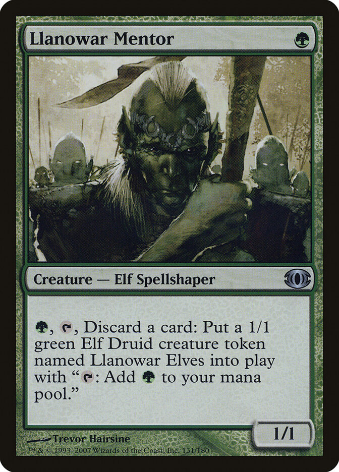 Llanowar Mentor — Future Sight 131/180