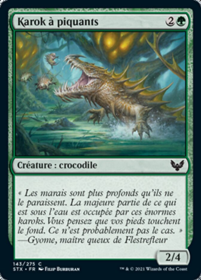 Karok à piquants — Strixhaven: School of Mages 143/393