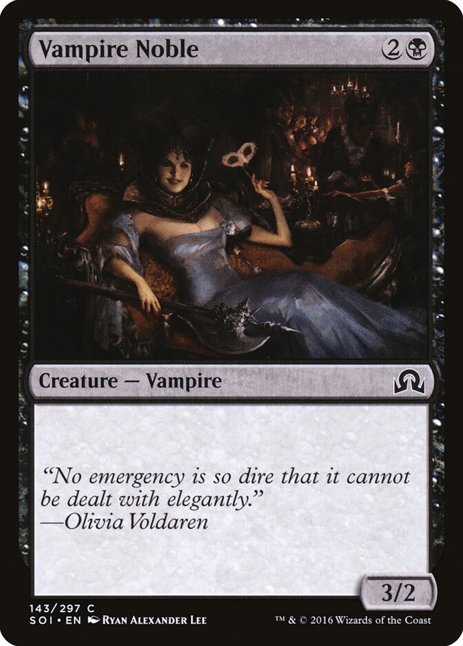 Vampire Noble — Shadows over Innistrad 143/297