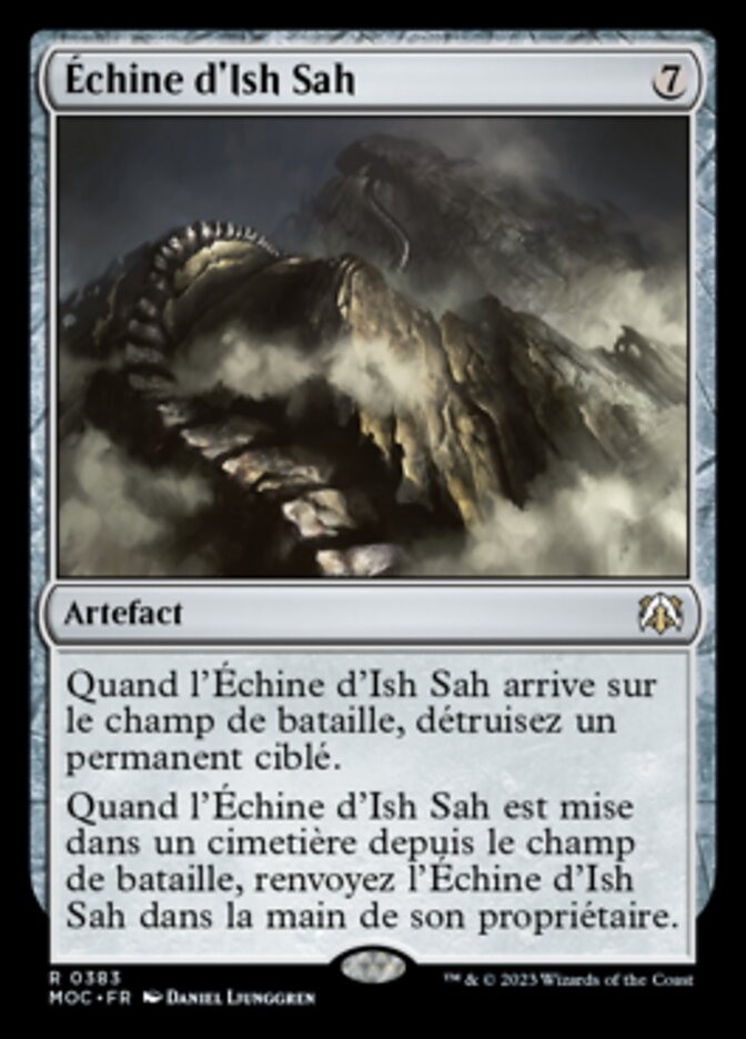 Échine d'Ish Sah — March of the Machine Commander 383/450