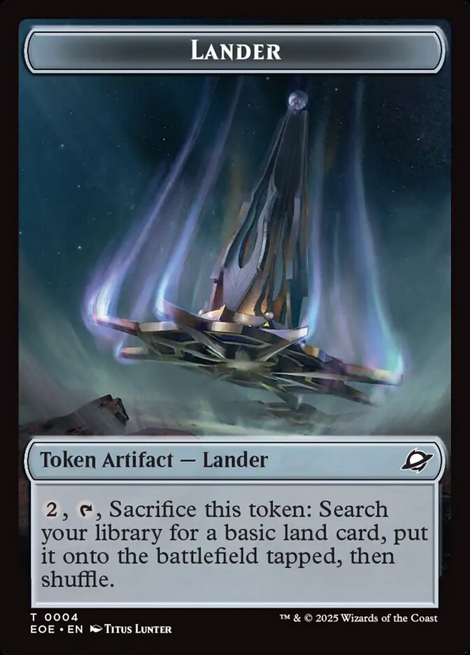Lander — Edge of Eternities Tokens 4/12