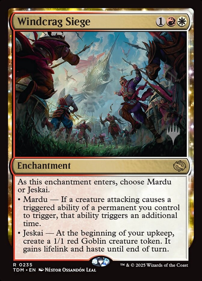 Windcrag Siege — Tarkir: Dragonstorm Promos 235p/160