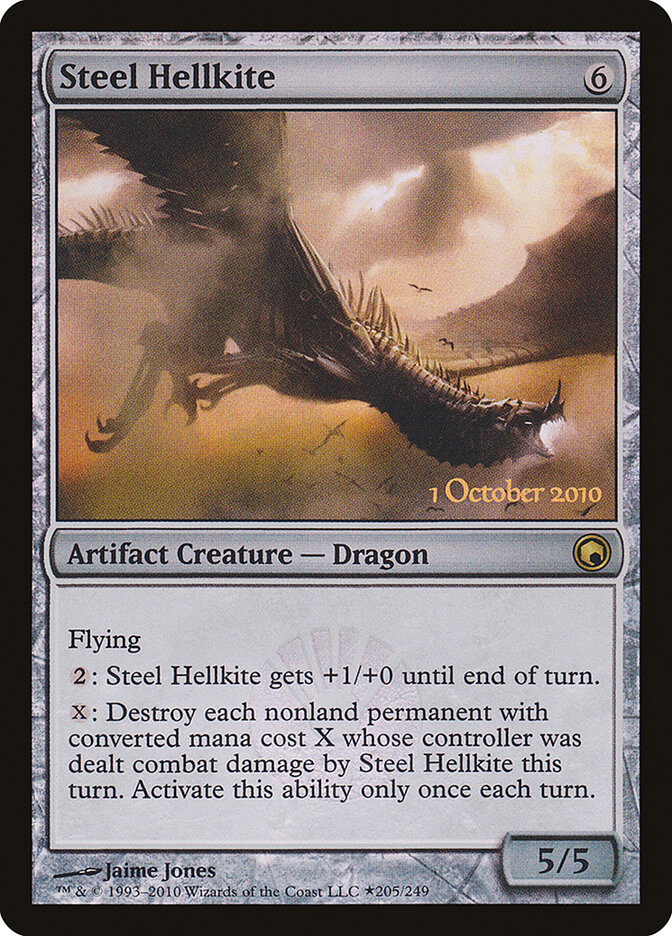Steel Hellkite — Scars of Mirrodin Promos 205★/4