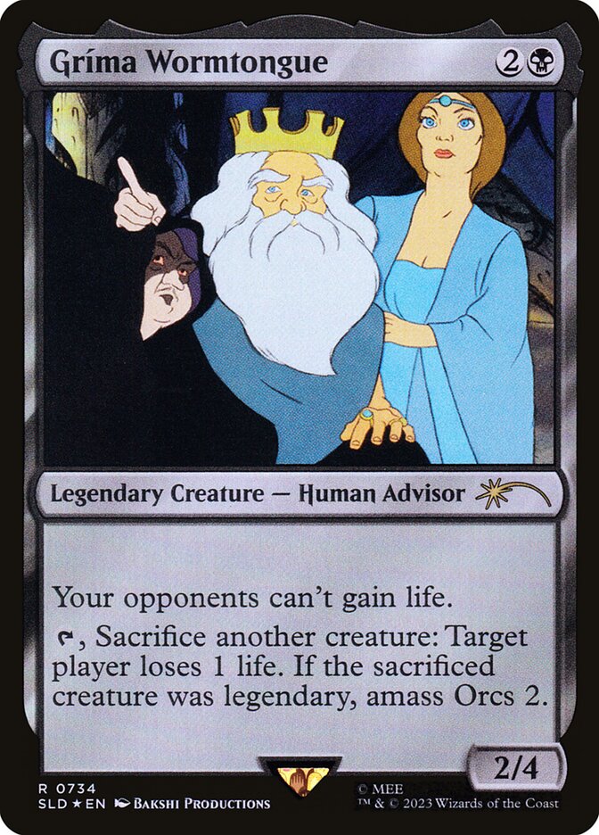 Gríma Wormtongue — Secret Lair Drop 734/2754