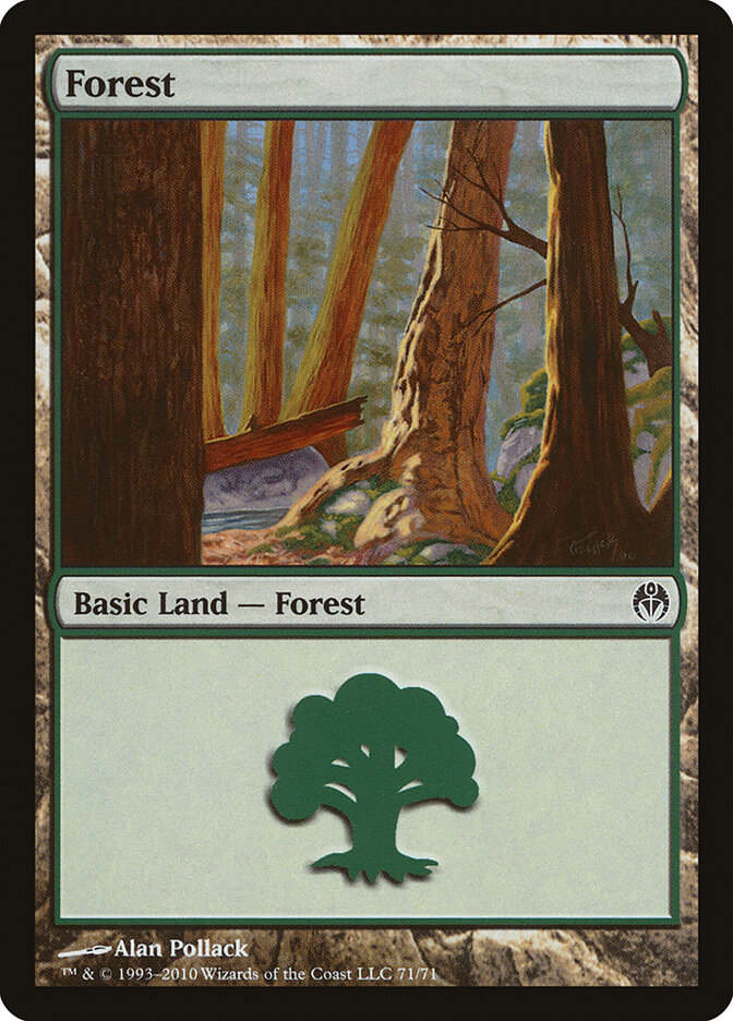 Forest — Duel Decks: Phyrexia vs. the Coalition 71/71