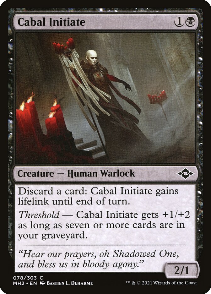 Cabal Initiate — Modern Horizons 2 78/493