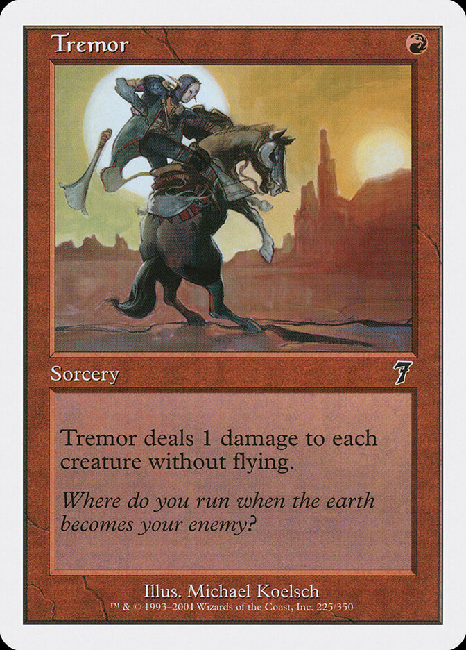 Tremblement — Seventh Edition 225/708