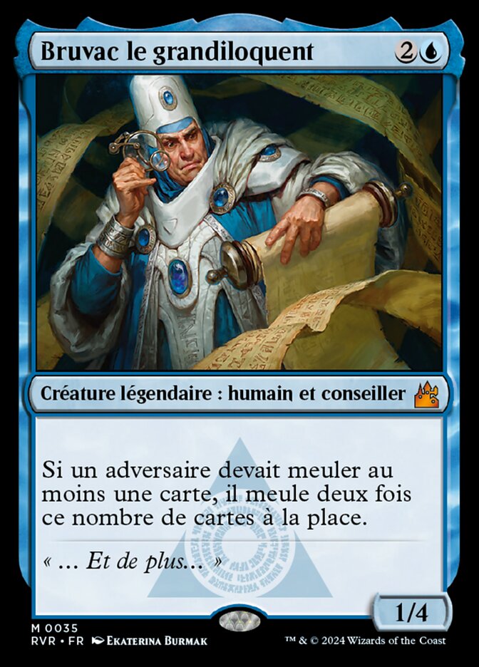Bruvac le grandiloquent — Ravnica Remastered 35/531