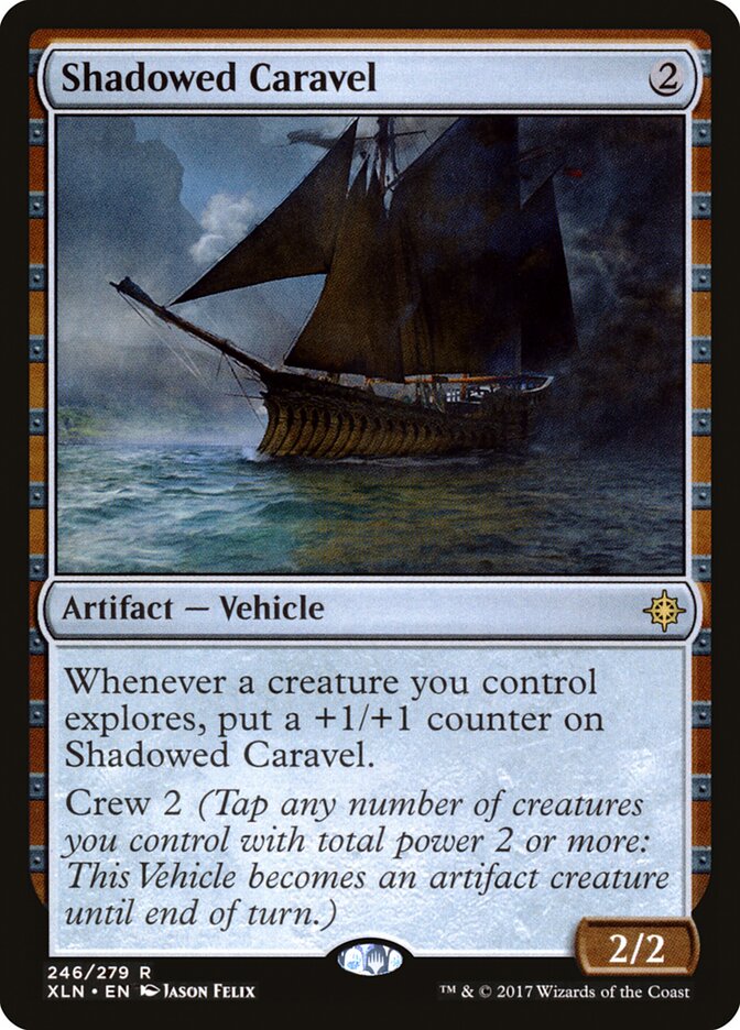 Shadowed Caravel — Ixalan 246/289