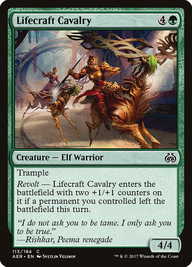 Lifecraft Cavalry — Aether Revolt 113/194