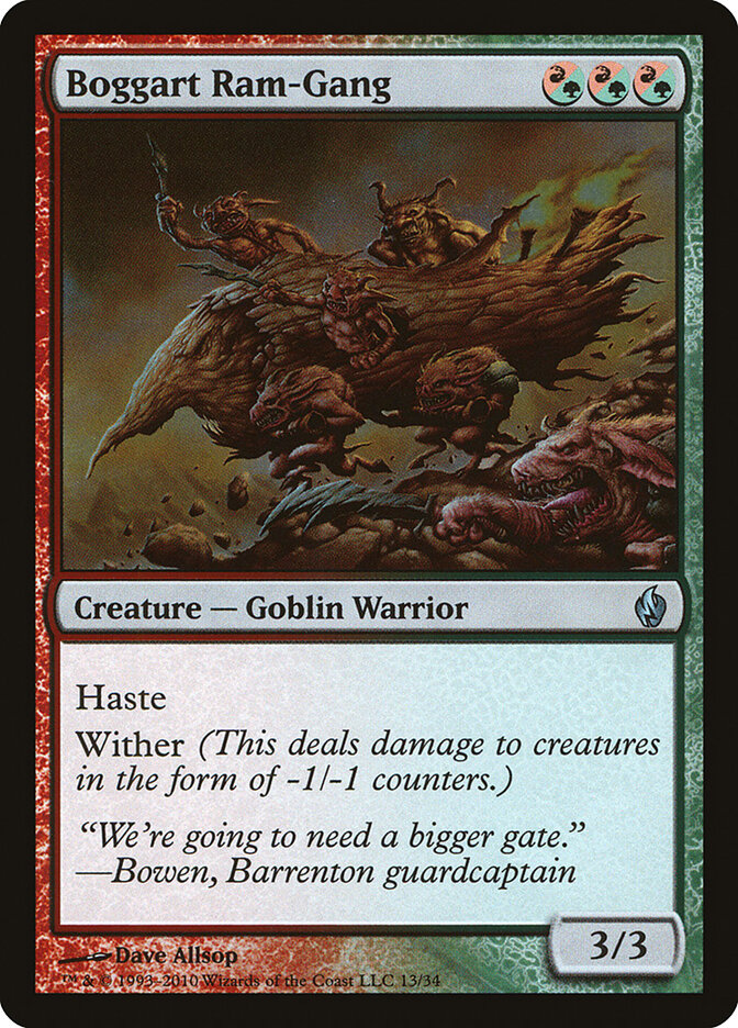Boggart Ram-Gang — Premium Deck Series: Fire and Lightning 13/34
