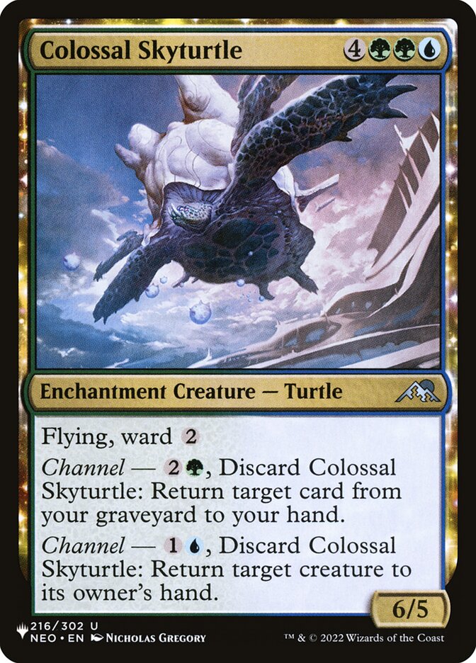 Colossal Skyturtle — The List NEO-216/5581